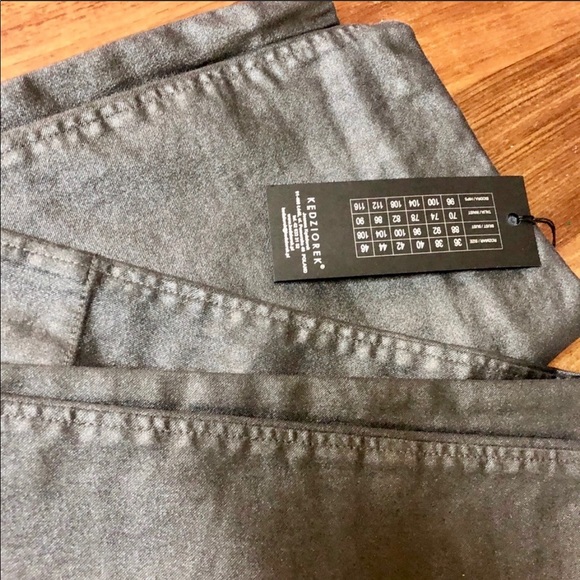 DASH ‘Label of the Day’ Designer Silver Shimmer Cropped Skinny Pull On - Picture 6 of 7